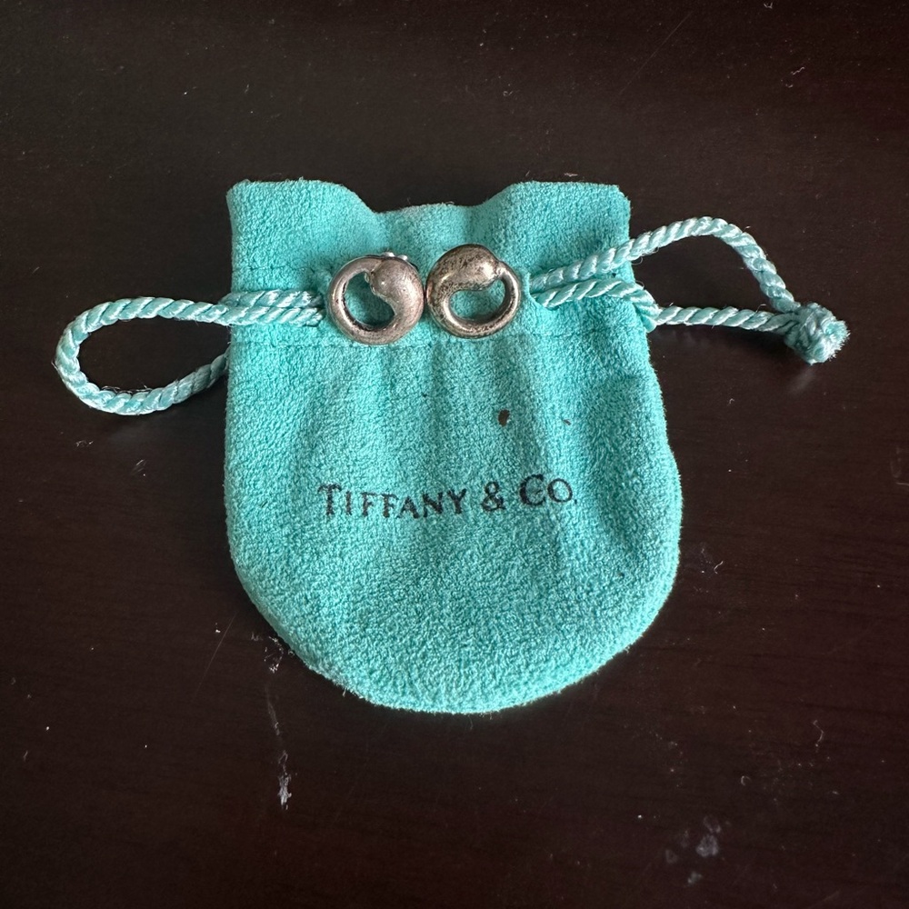 Tiffany & Co. Turquoise Drawstring Pouch